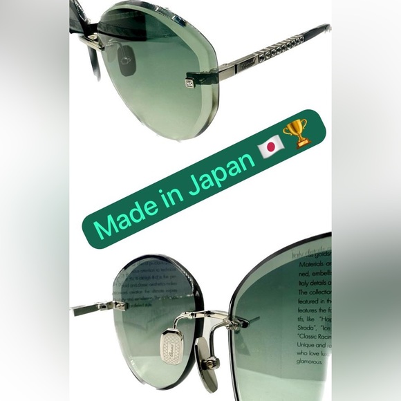 👑Chopard 🏆Made in. Japan 🇯🇵 ‼️Special edition Sunglasses 2SCHD43S 🆙 - Picture 6 of 15